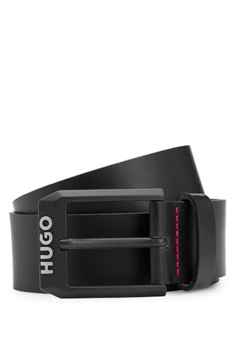 HUGO Men's Belt, Black 1, 90