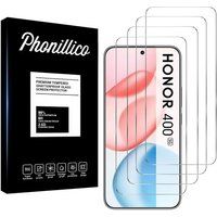Phonillico® Gehard glas voor Honor 400 5G [4-pack]