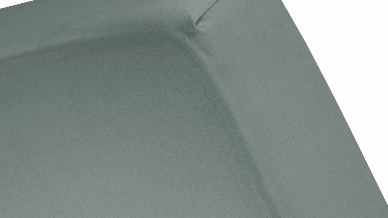 Cinderella Hoeslaken Satijn - 180x200 cm - Green