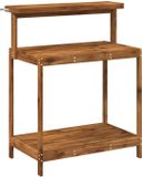 vidaXL - Buiten - pottingbank - 86,5 x 48,5 x 106 cm - Massief Acacia Hout