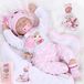 Reborn-babypop, 55 cm, handgemaakt, levensecht, pop voor pasgeborenen