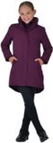 Dublin Weatherbeeta Waterdichte jack paardrijden full zip voor kinderen Dublin paars violet Polyester Unisex 104