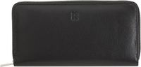DuDu Ustica Portemonnee RFID-bescherming Leder 20 cm - Dames - Horizontaal - Zwart