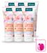 Kneipp 6 x Lait corporel Douce Peau, Fleur d'Amandier, 200 ml - Lot économique