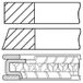 GOETZE Jeu de segments de pistons pour BMW: Série 3 & VOLKSWAGEN: Touran, Tiguan, Golf Cabriolet, Golf, Eos, Jetta, Passat, Polo (Ref: 08-429900-00)