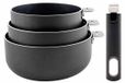 Cosy&Trendy Click! Sauspan - Set-3 - Aluminium - Antiadhésif