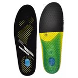 Rucanor Inlegzolen Running unisex zwart maat 45/47