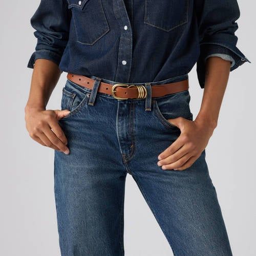 Levi's Lyla cognac leren riem