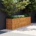 Maison Exclusive - Rehausseur de jardin, 291 x 50 x 69 cm, finition acier Corten