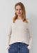 s.Oliver t-shirt à manches longues femme beige