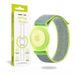 Mobile Origin FRL-ATSTR-GRV AirTag Strap Bracelet réglable pour Apple AirTag Vert