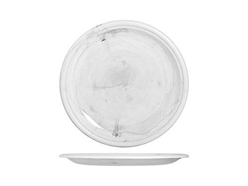 Dem 925858 Arabesque fruitborden, wit, polypropyleen, 17 cm