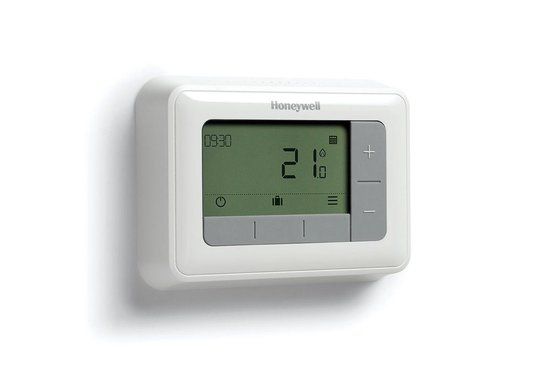 Honeywell T4 Aan/Uit Klokthermostaat - Kamerthermostaat - Crème-wit
