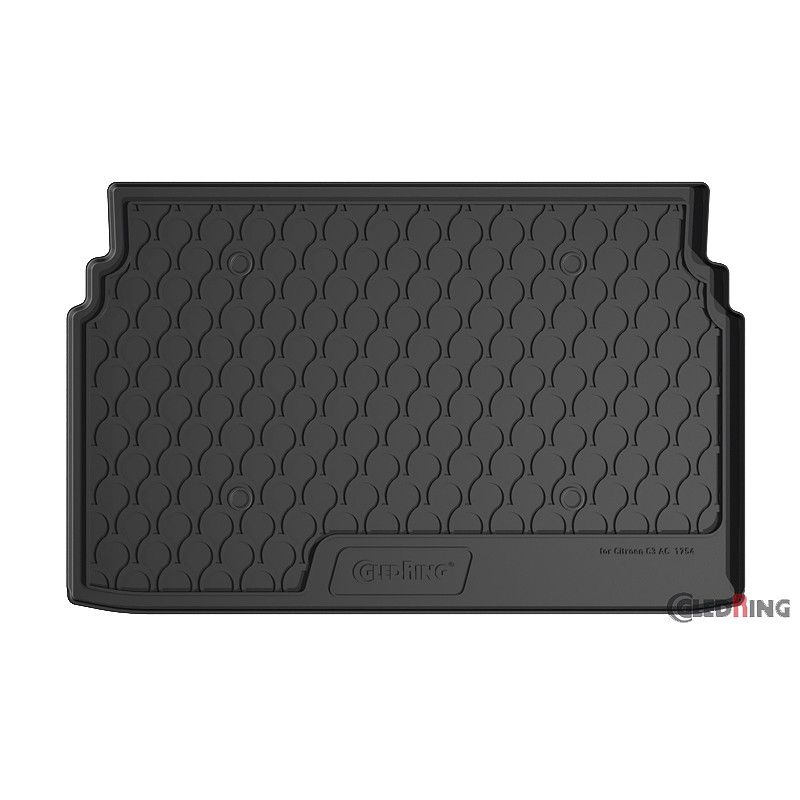 Gledring Rubbasol (Rubber) Kofferbakmat passend voor Citroën C3...