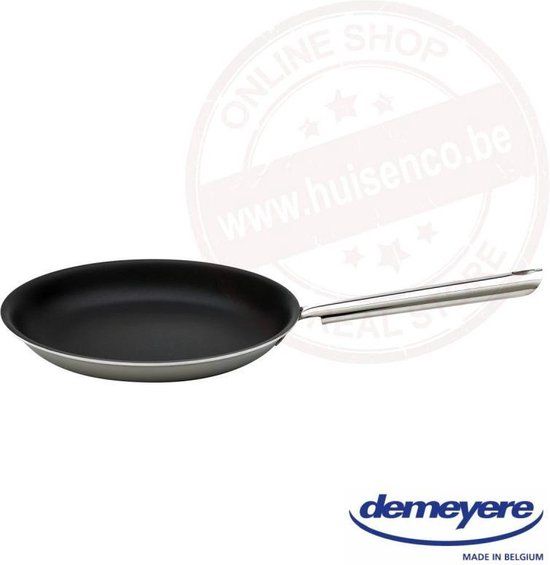 Demeyere Ecoline 5 Duraslide Pannenkoekenpan - 28 cm - Zwart