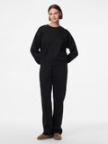 Pieces Sweatshirt PCCHILLI LOOSE FIT Zwart M