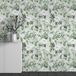 Papier peint panoramique fleurs 408 cm x 255 cm