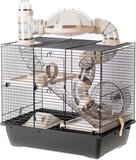 Gebr. de Boon Interzoo hamsterkooi Rocky plus zwart/zwart