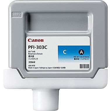Canon PFI-303C single pack / cyaan