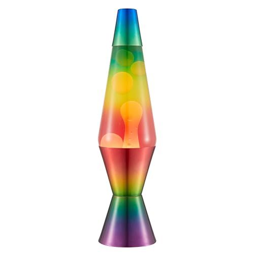 LAVA® Lavalamp Regenboog 14.5 inch - Driekleurige Bol
