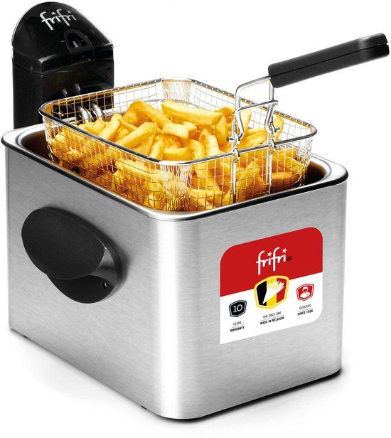 Frifri 5828 - Frituurpan - 3.5 liter - 3200W - Koude zone - 10 jaar garantie