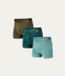 Undiemeister Boxershorts Heren - 3-Pack - Naadloos Ondergoed - Tencel - Groentinten - Maat XL