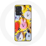 Maniacase Hoesje voor Samsung Galaxy A13 4G / A13 4G Lite BTS Bangtan Sonyeondan BT21 Tata Chimmy Cooky Rj Shooky Koya Mang Et Van