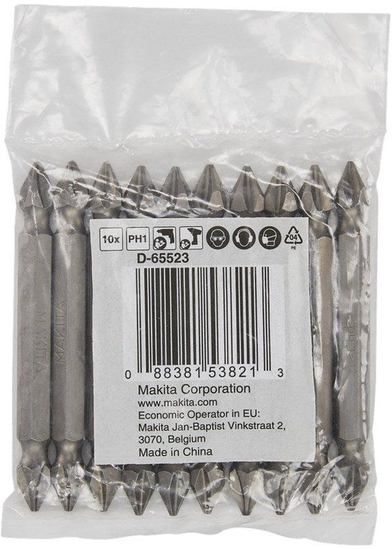 Makita Accessoires Makita Schroefbit PH1-PH1 10ST DUBBEL