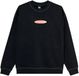 Quiksilver Disk Crew Sweatshirt Zwart M Man