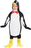 Amscan Kinderkostuum met spetterende kleine pinguïn Blauw/Zwart