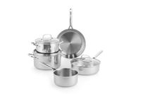 BK Sparkling Set de casseroles 5 pièces - Inox - Sans revêtement antiadhésif