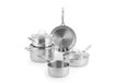 BK Sparkling Set de casseroles 5 pièces - Inox - Sans revêtement antiadhésif