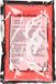 Merkloos Zakje met Holi kleurpoeder - 8x - Rood - 100 gram