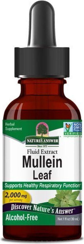 Nature's Answer Mullein (Koningskaars) Extract Alcoholvrij - 30ml