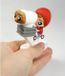 SD Toys Figurine Elliott et E.T. à Vélo 5 x 8 cm Rouge/blanc