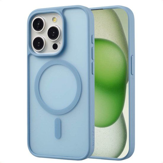 imoshion Color Guard Backcover geschikt voor MagSafe - Lichtblauw - iPhone 15 Pro