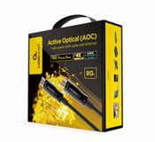 Gembird CCBP-HDMI-AOC-80M-02 Câble HDMI HDMI Type A (Standard) Noir 80m