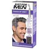 Just For Men Touch of Gray Haarverf voor mannen, natuurlijk bruisend effect, zachte formule zonder ammoniak, kleur kastanjebruin, T45