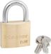Master Lock Hangslot + sleutels - Messing