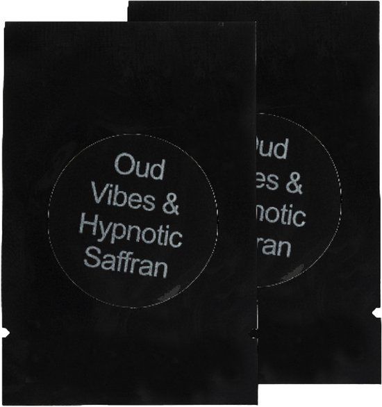 R2B® Autoparfum Navulling - Oud Vibes & Hypnotische Saffraan - 2 stuks