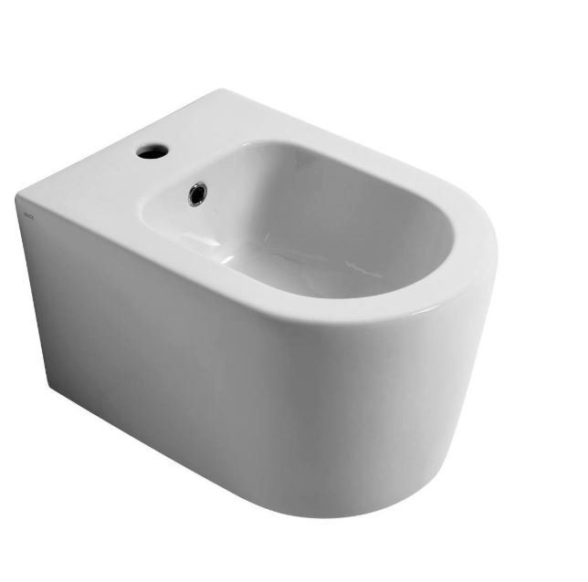 Salenzi Form bidet hangtoilet square mat wit