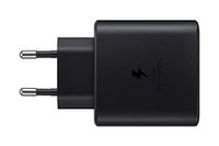 Samsung Samsung Oplader USB C, voedingsadapter 25 W, ultrasnel, snel opladen, originele oplader, zonder kabel, zwart
