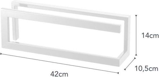 Yamazaki Line Schoenenrek voor Pantoffels - Wit - Staal