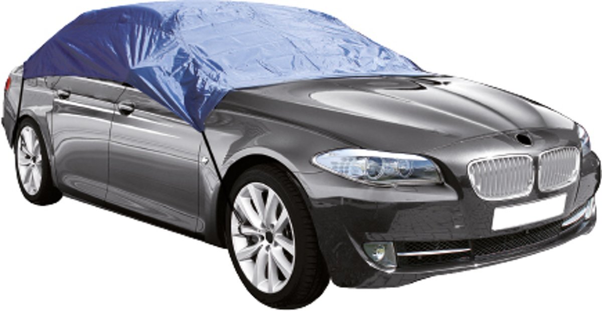 TCP Auto Dakhoes Maat M - Beschermhoes Auto - Afdekhoes Voor Autodak - 259 x 122 x 60cm