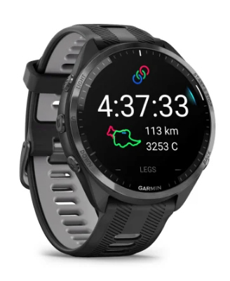 Garmin Forerunner 965 Smartwatch - 1.4" AMOLED Display - GPS - Black