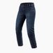 REV'IT! Violet Dames BF Motorjeans - Donkerblauw/Zwart - Maat 29/30