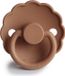 BIBS Frigg Fopspeen - Daisy - Maat 1 (0-6 maanden) - 1 stuk - Peach Bronze