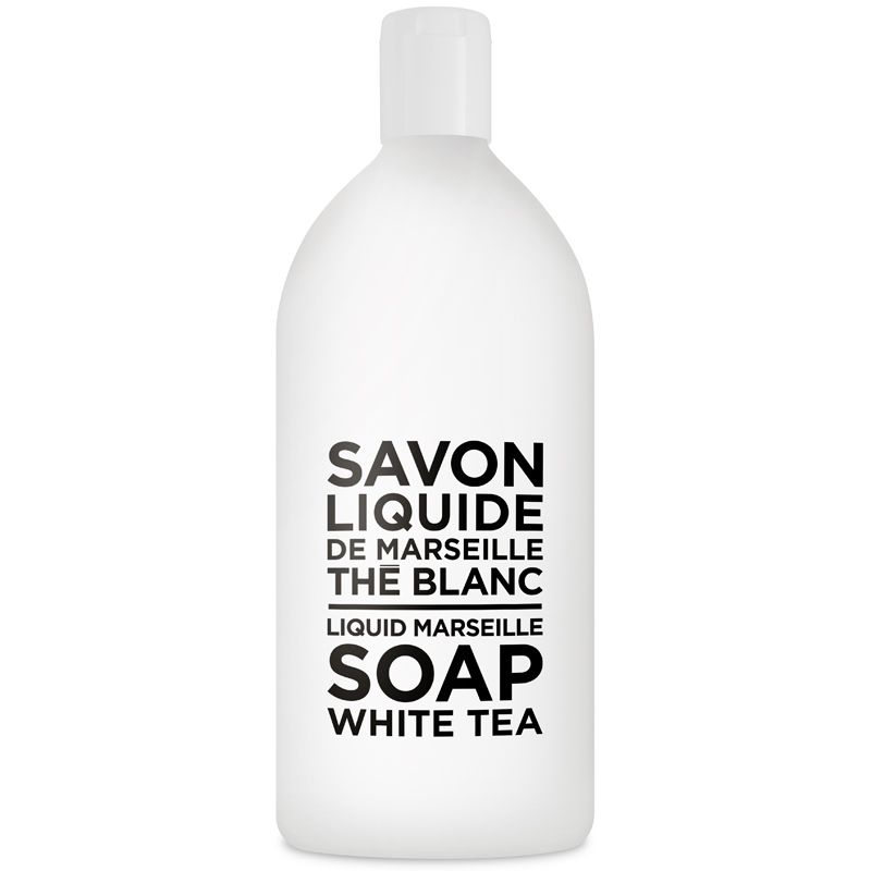 Compagnie de Provence Savon Marseille vloeibare handzeep The Blanc 1 liter navulling