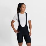 Rogelli Power Korte Fietsbroek Dames - Bretels - Zwart - XXL