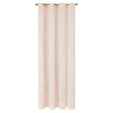 Design91 Glad transparant 8 ogen vlinder modern kinderkamer woonkamer roze 140x250cm